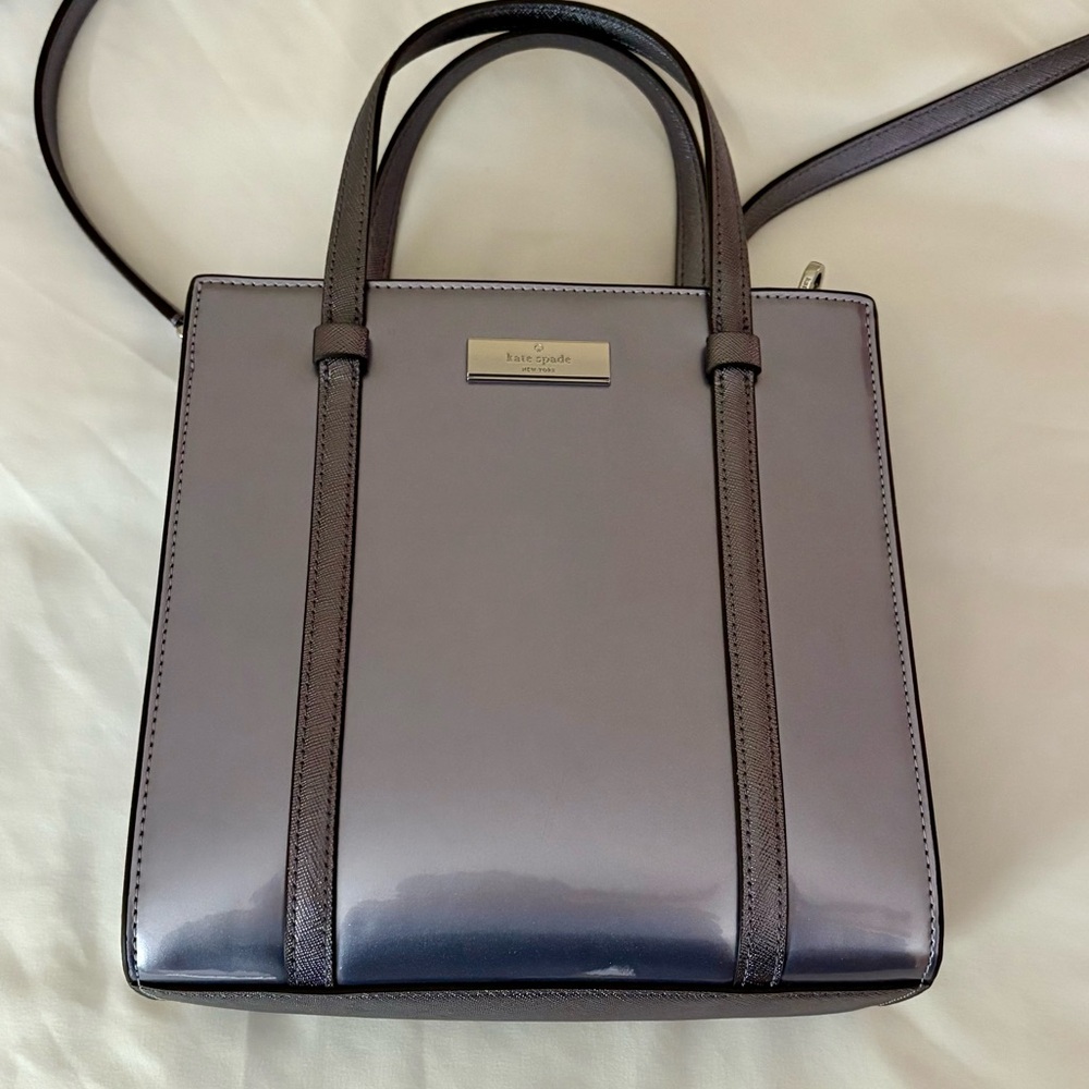 Kate Spade Kenzie Small Tote Candied Flower Blue - Picture 4 of 5